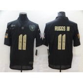 Las Vegas Raiders #11 Henry Ruggs III Black Camo 2020 Salute To Service Limited Jersey