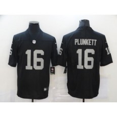 Las Vegas Raiders #16 Jim Plunkett Black Vapor Untouchable Limited Jersey