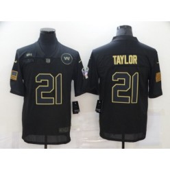 Nike Washington Football Team #21 Sean Taylor Black Vapor Untouchable Limited Jersey