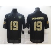 Pittsburgh Steelers #19 JuJu Smith Schuster Black Camo 2020 Salute To Service Limited Jersey