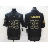 Pittsburgh Steelers #39 Minkah Fitzpatrick Black 2020 Salute To Service Limited Jersey