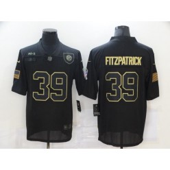 Pittsburgh Steelers #39 Minkah Fitzpatrick Black 2020 Salute To Service Limited Jersey