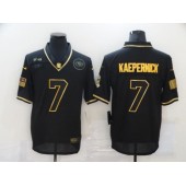 Pittsburgh Steelers #7 Ben Roethlisberger Black Gold 2020 Salute To Service Limited Jersey