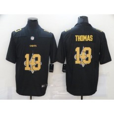 New Orleans Saints #13 Michael Thomas Black Shadow Logo Limited Jersey