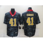 New Orleans Saints #41 Alvin Kamara Black Camo Limited Jersey