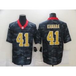 New Orleans Saints #41 Alvin Kamara Black Camo Limited Jersey