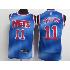 Brooklyn Nets #11 Kyrie Irving Blue 2021 Nike Classic Edition Swingman Jersey