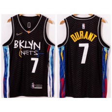 Brooklyn Nets #7 Kevin Durant Black 2021 Nike Swingman Jersey