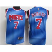 Brooklyn Nets #7 Kevin Durant Blue 2021 Nike Classic Edition Swingman Jersey