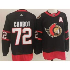Ottawa Senators #72 Thomas Chabot Black 2020 New Adidas Jersey