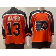 Philadelphia Flyers #13 Kevin Hayes Orange 2020 New Adidas Jersey