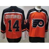 Philadelphia Flyers #14 Sean Couturier Orange 2020 New Adidas Jersey