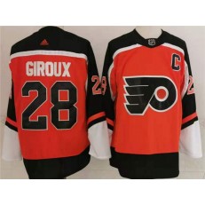 Philadelphia Flyers #28 Claude Giroux Orange 2020 New Adidas Jersey