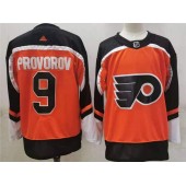 Philadelphia Flyers #9 Ivan Provorov Orange 2020 New Adidas Jersey