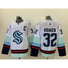 Seattle Kraken #32 Kraken White Adidas Jersey