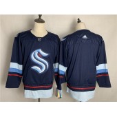 Seattle Kraken Blank Navy Adidas Jersey