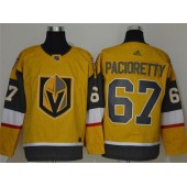 Vegas Golden Knights #67 Max Pacioretty Gold 2020-21 Adidas Jersey