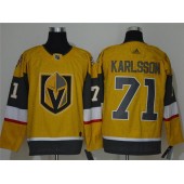 Vegas Golden Knights #71 William Karlsson Gold 2020-21 Adidas Jersey