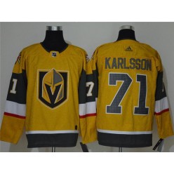 Vegas Golden Knights #71 William Karlsson Gold 2020-21 Adidas Jersey