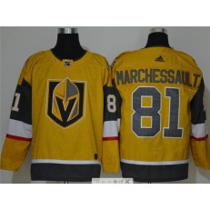 Vegas Golden Knights #81 Jonathan Marchessault Gold 2020-21 Adidas Jersey