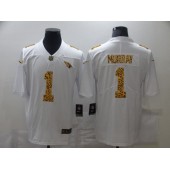 Arizona Cardinals #1 Kyler Murray White Leopard Vapor Untouchable Limited Jersey