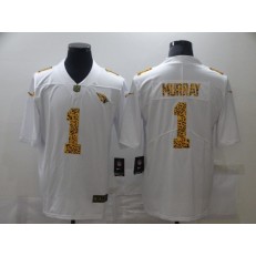Arizona Cardinals #1 Kyler Murray White Leopard Vapor Untouchable Limited Jersey