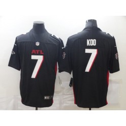 Atlanta Falcons #7 Younghoe Koo Black New Vapor Untouchable Limited Jersey