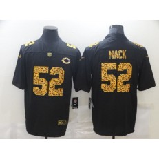 Chicago Bears #52 Khalil Mack Black Leopard Vapor Untouchable Limited Jersey