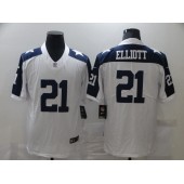 Dallas Cowboys #21 Ezekiel Elliott White Vapor Untouchable Limited Jersey