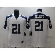 Dallas Cowboys #21 Ezekiel Elliott White Vapor Untouchable Limited Jersey