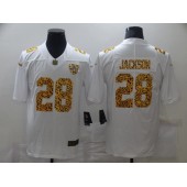Las Vegas Raiders #28 Josh Jacobs White Leopard Vapor Untouchable Limited Jersey