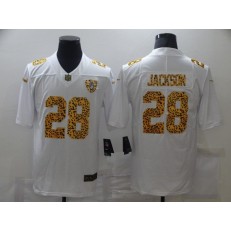 Las Vegas Raiders #28 Josh Jacobs White Leopard Vapor Untouchable Limited Jersey