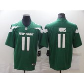 New York Jets #11 Denzel Mims Green Vapor Untouchable Limited Jersey