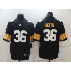 Pittsburgh Steelers #36 Jerome Bettis Black Vapor Untouchable Limited Jersey