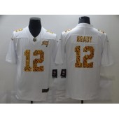 Tampa Bay Buccaneers #12 Tom Brady White Leopard Vapor Untouchable Limited Jersey