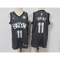 Brooklyn Nets #11 Kyrie Irving Dark Gray 2021 Swingman Jersey
