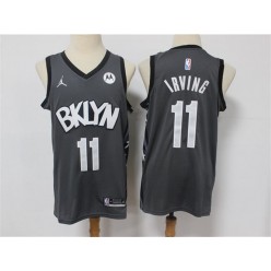 Brooklyn Nets #11 Kyrie Irving Dark Gray 2021 Swingman Jersey