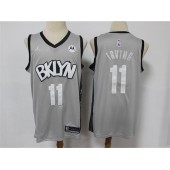 Brooklyn Nets #11 Kyrie Irving Gray 2021 Swingman Jersey