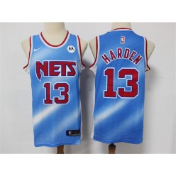 Brooklyn Nets #13 James Harden Blue 2021 Nike Swingman Jersey
