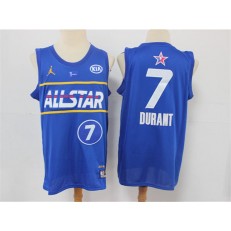 Brooklyn Nets #7 Kevin Durant Blue 2021 NBA All-Star Jordan Brand Swingman Jersey
