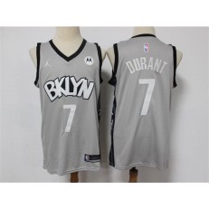Brooklyn Nets #7 Kevin Durant Gray 2021 Swingman Jersey