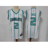 Charlotte Hornets #2 LaMelo Ball White 2021 Swingman Jersey