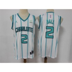 Charlotte Hornets #2 LaMelo Ball White 2021 Swingman Jersey