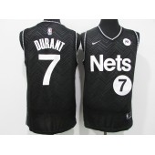 Brooklyn Nets #7 Kevin Durant Black 2021 Earned Edition Swingman Jersey