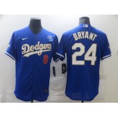 Los Angeles Dodgers #8 Kobe Bryant Royal Nike 2021 Gold Program KB Flexbase Jersey