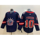 New York Rangers #10 Artemi Panarin Navy 2020-21 Reverse Retro Adidas Jersey