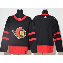 Ottawa Senators Blank Black 2020-21 Reverse Retro Adidas Jersey