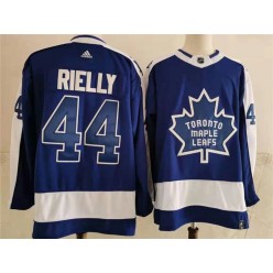 Toronto Maple Leafs #44 Morgan Rielly Blue 2020-21 Reverse Retro Adidas Jersey
