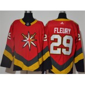Vegas Golden Knights #29 Marc Andre-Fleury Red 2020-21 Reverse Retro Adidas Jersey