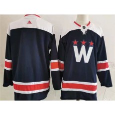 Washington Capitals Blank Navy 2020-21 Adidas Jersey